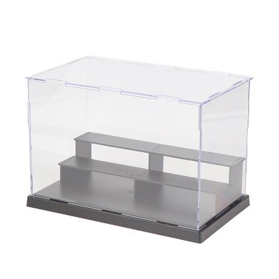 Transparent  Dustproof Acrylic Display Shelf Assembly Toy Collectibles Models Display Cases Building Kit For Boys Cabinets